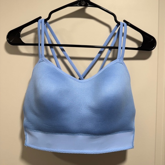 Lululemon Sinatra Blue Like a Cloud Longline Bra B/C *Dot - Picture 8 of 13